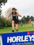 Moana at the Wellington Cross Country Champs, 2002
