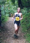 Matt at the World Mountain Running Trophy 2002